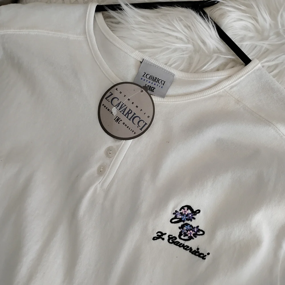 Z. Cavaricci White Short Sleeve Tee - Picture 2 of 7